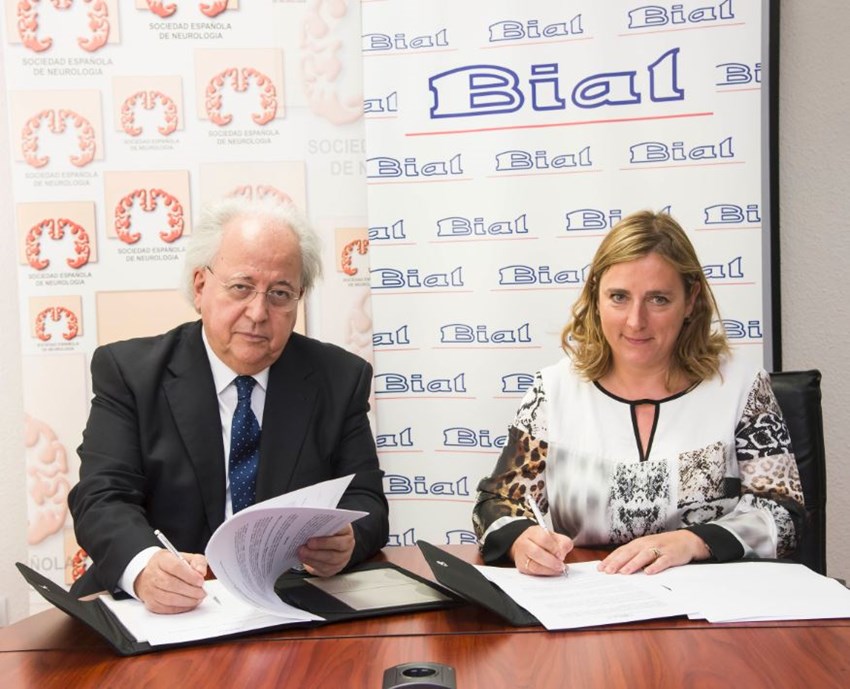 BIAL y la Sociedad Española de Neurología anuncian un convenio para colaborar en la formación continua de los neurólogos